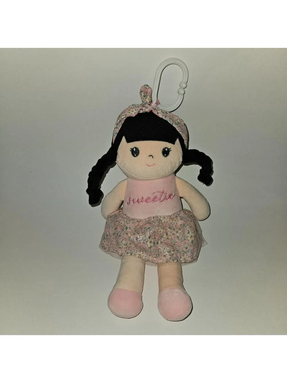 Sweetie Carried Away Plush Girl Doll Lovey 12